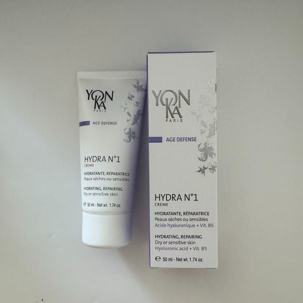 Yonka Hydra No 1 Crème Hydrating Repairing Dry Skin 1.74oz/50ml NEW IN BOX AUTH